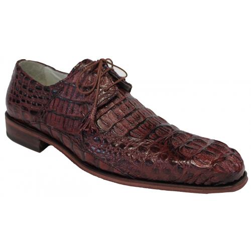 Fennix Italy 3580 Alligator Hornback Vintage Geranium Shoes
